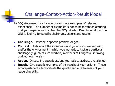 an action and its results are discussed